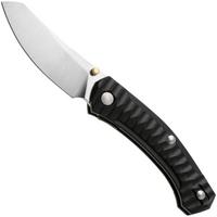 Afbeelding voor GiantMouse ACE Iona Sailor IONA-SAILOR-BLACK, Satin S90V, Black FRN, zakmes, Ansø en Voxnaes design 