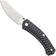Afbeelding voor GiantMouse ACE Iona Sailor IONA-SAILOR-WOLF-GREY, Stonewashed S90V, Grey FRN, zakmes, Ansø en Voxnaes design 