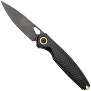 Afbeelding voor GiantMouse ACE REO REO-TITANIUM-BLACKOUT, PVD MagnaCut, PVD Titanium, zakmes, Ansø en Voxnaes design, Ansø en Voxnaes design