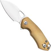 GiantMouse ACE Riv Brass coltello fisso, Voxnaes & Anso design