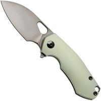 Afbeelding voor GiantMouse ACE Riv RIV-TI-MINT, Polished S90V, Mint Titanium, zakmes, Ansø en Voxnaes design