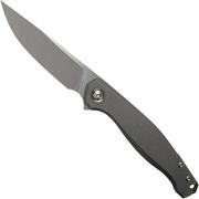 GiantMouse ACE Sonoma Grey Satin coltello da tasca, Ansø en Voxnaes design