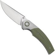 Grailer 4 OD Green G10 zakmes, Michel Timmermans design