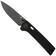 Image for Glow Rhino Fermi FERMI-XG-RG, PVD D2, Black G10 Red Thumbstud, pocket knife