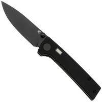 Immagine per Glow Rhino Fermi FERMI-XG-ZG, PVD D2, Black G10 Black Thumbstud, coltello da tasca