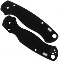 Obraz dla Okładziny Glow Rhino Spyderco Paramilitary 2 GRC-PARA2-0-ZGZG, G10 Black Scales