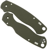 Image for Glow Rhino Spyderco Paramilitary 2 GRC-PARA2-OGGOGG, G10 Olive Drab Green Scales