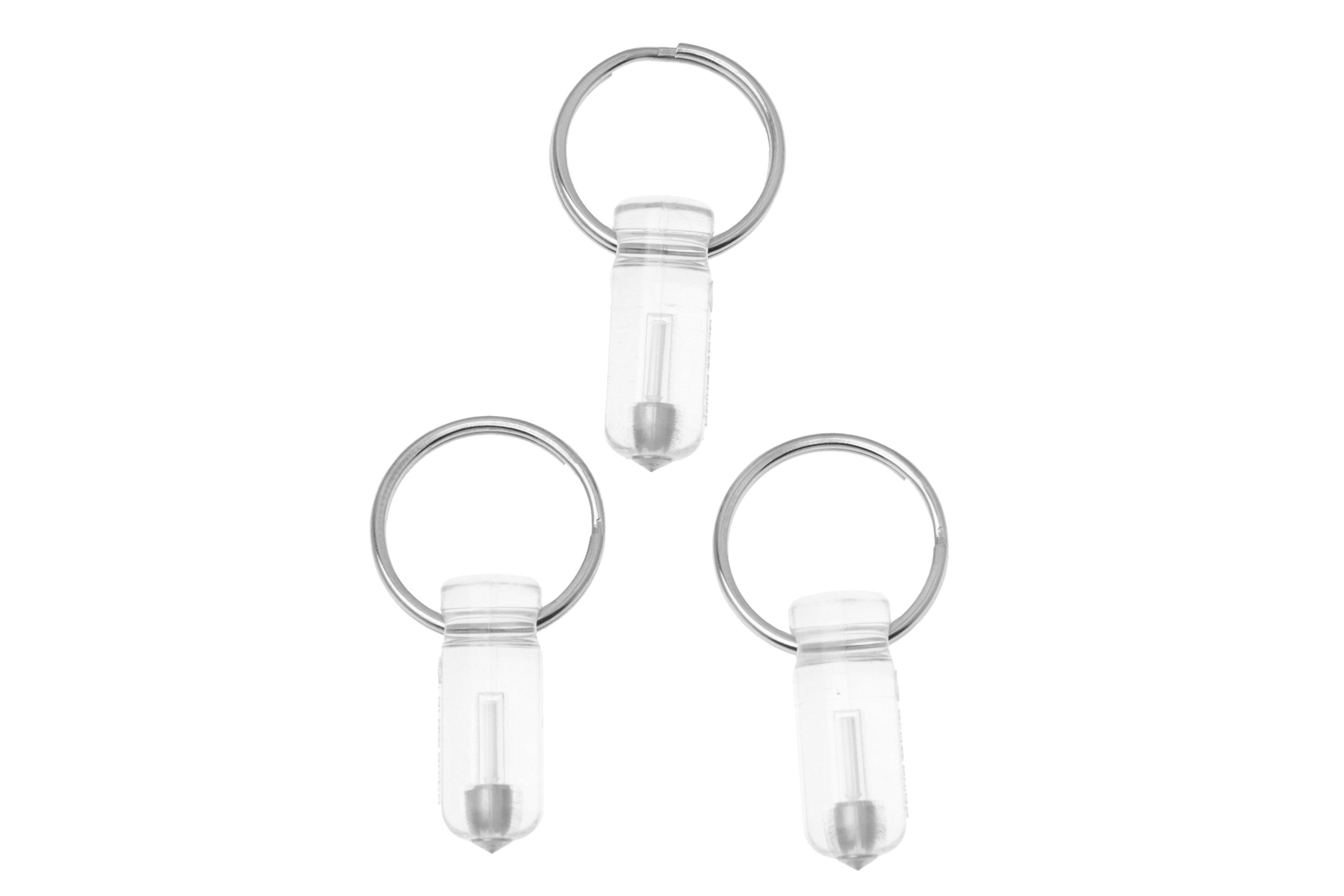 Glow Rhino Spark Glow Fob SPARK-001-3PK-G, 3 Pack Green Tritium