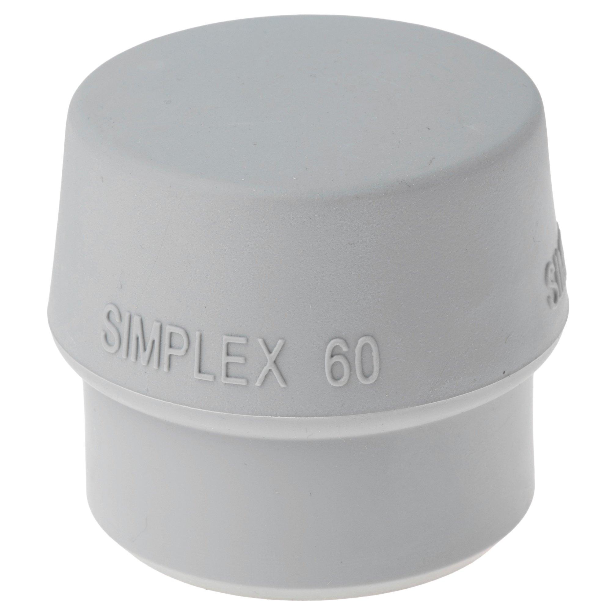 Halder SIMPLEX 3203060 Einsatz, TPE-MID, grau, 60 mm