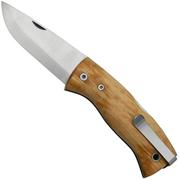 Helle Nipa 200657 Curly Birch, bushcraft pocket knife