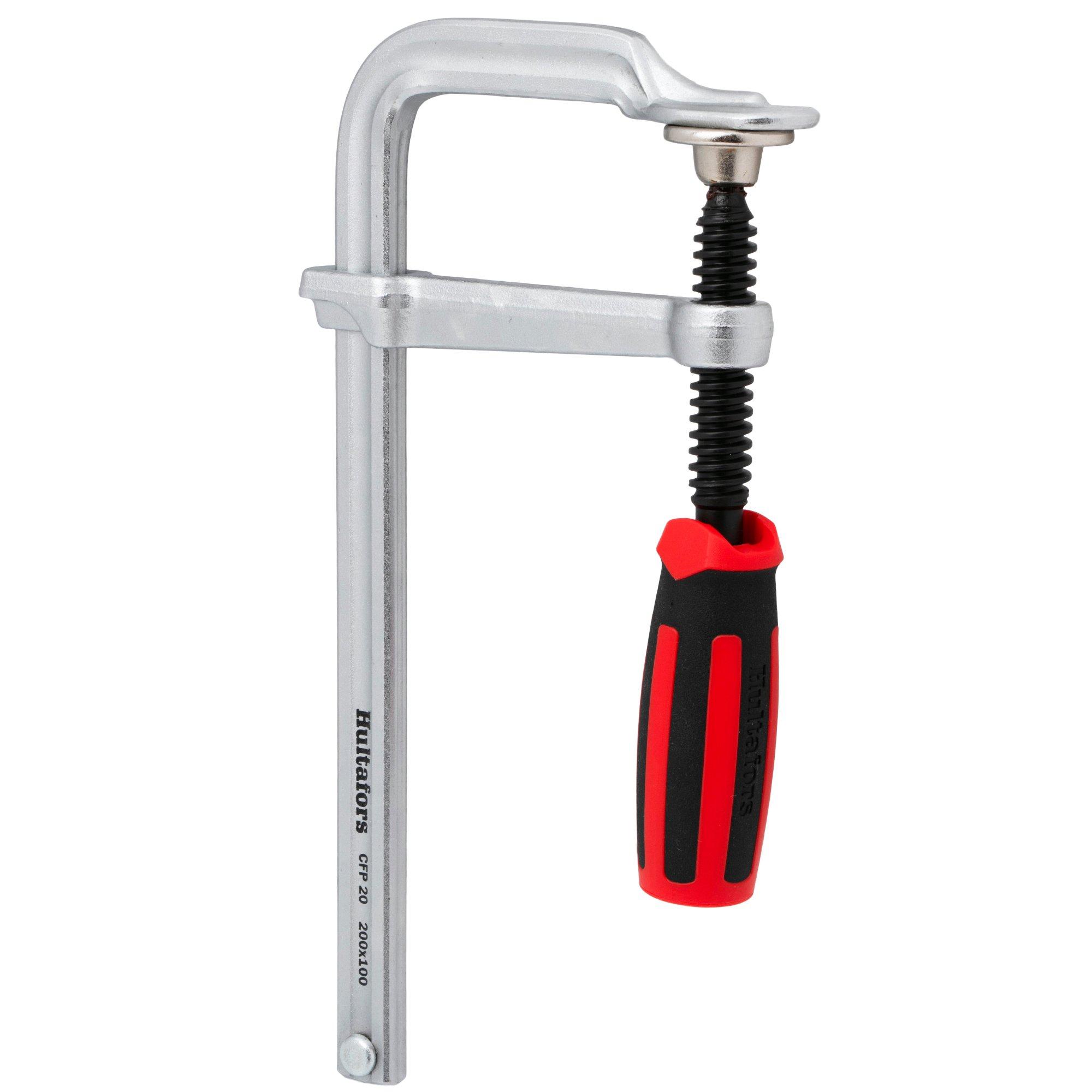 Hultafors Screw Clamp CFP 20, 522203 Pivoted Handle, gluing clamp 20 cm