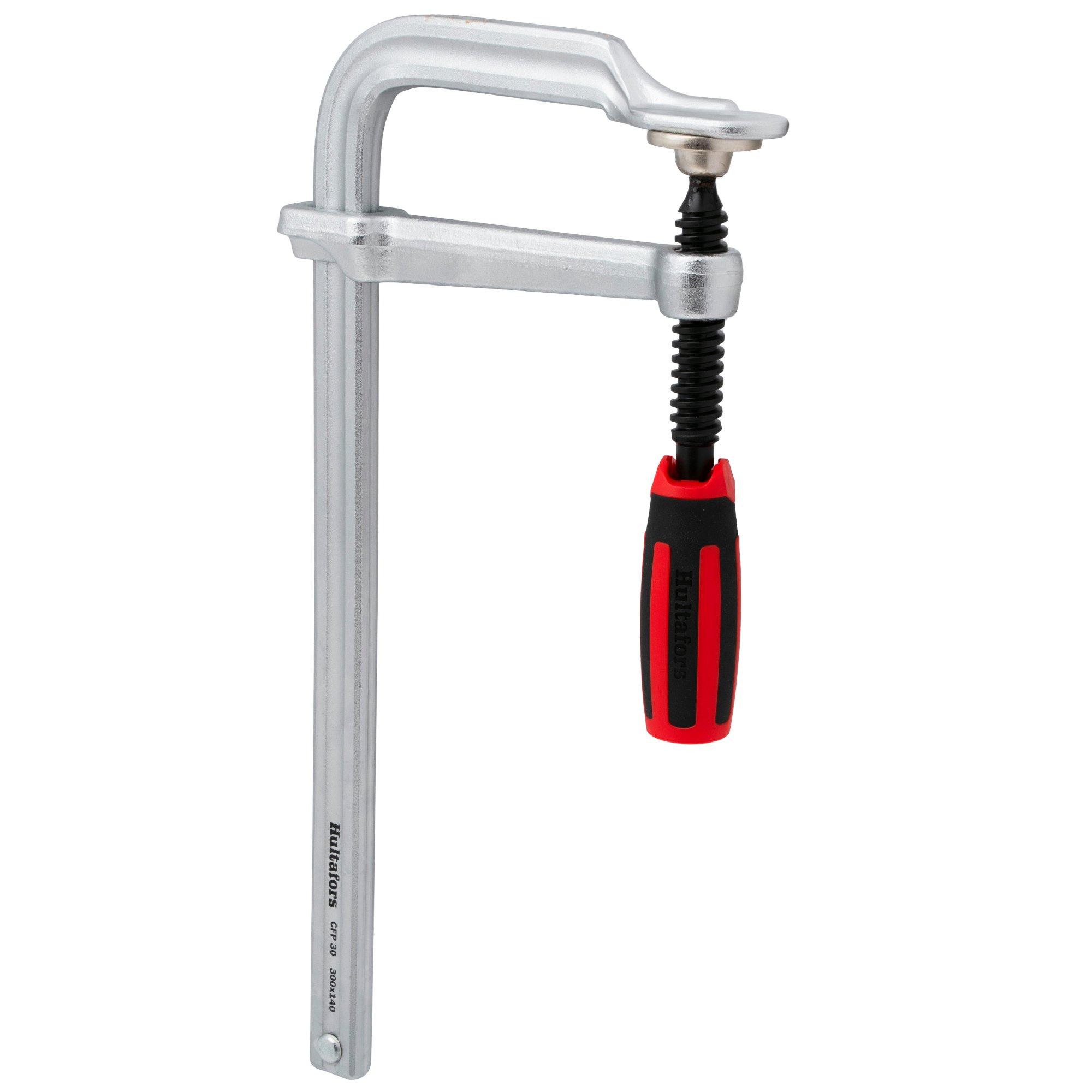 Hultafors Screw Clamp CFP 30, 522303 Pivoted Handle, Schraubzwinge 30 cm