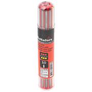 Afbeelding voor Hultafors Dry Marker Refills 650120 grafiet grijs rood geel, mechanisch potlood navulling, 10 stuks