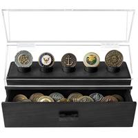 Afbeelding voor Holme & Hadfield Coin Deck COINDECK-B zwart, munten display voor 5 stuks