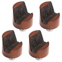 Afbeelding voor Holme & Hadfield The Collective KNIFEPILLARSET Walnut, set van 4 extra pilaren voor zakmessen en munten