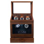 Afbeelding voor Holme & Hadfield The Winder Walnut, horlogeopwinder voor 2 horloges