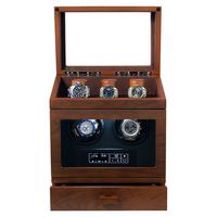 Afbeelding voor Holme & Hadfield The Winder Walnut, horlogeopwinder voor 2 horloges