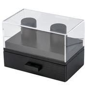 Image pour Holme & Hadfield Weekender Watch Display Case I4-Q5I3-XU9T Black, boîte à montre 2 emplacements