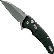 Hogue X1 Microflip Black Wharncliffe pocket knife 24160, Allen Elishewitz design