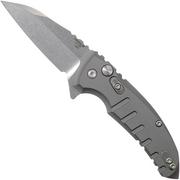 Hogue X1 Microflip Grey Wharncliffe pocket knife 24162, Allen Elishewitz design