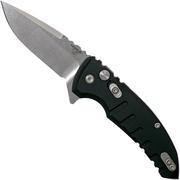 Hogue X1 Microflip Black Droppoint pocket knife 24170, Allen Elishewitz design