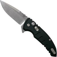 Image for Hogue X1 Microflip Black Droppoint pocket knife 24170, Allen Elishewitz design