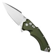 Hogue X5 4" Spearpoint 34551 OD Green pocket knife, Allen Elishewitz design