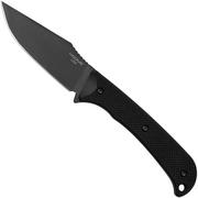 Hogue Extrak 35864 Black Cerakote, hunting knife with kydex sheath