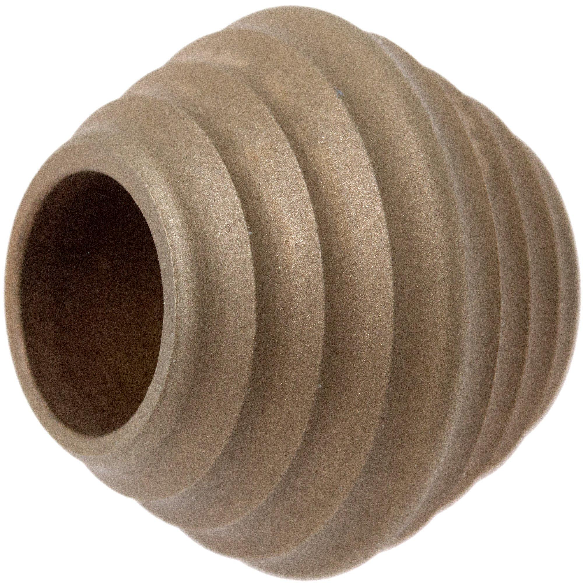 Rick Hinderer Mount Hood Lanyard Bead, Summit Series, Flat Dark Earth DLC Titanium