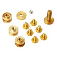 Imagen para Rick Hinderer Complete Brass Hardware Set, Eklipse 3.5" 
