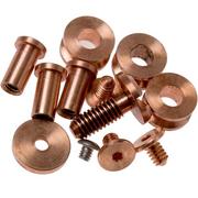 Rick Hinderer Complete Copper Hardwareset, XM18 3”, komplettes Kupfer-Hardwareset