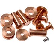 Rick Hinderer Complete Copper Hardware Set, XM24 4”, komplettes Kupfer-Hardwareset