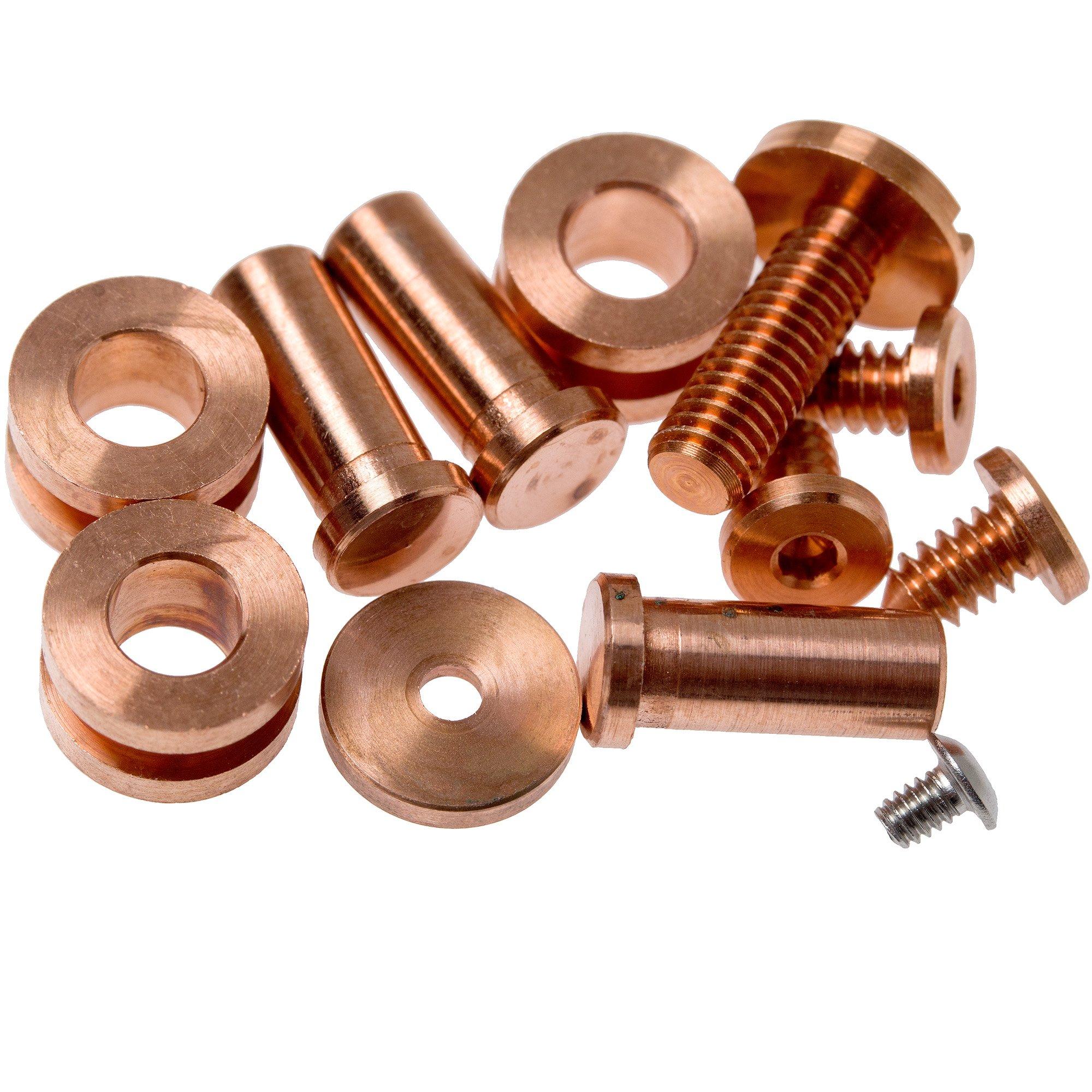 Zestaw sprzętu Rick Hinderer Complete Copper Hardware Set, XM-24 4"