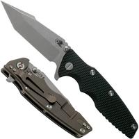 Image for Rick Hinderer Eklipse 3.5” Harpoon Tanto, CPM 20CV, Battle Bronze, Black G10 pocket knife