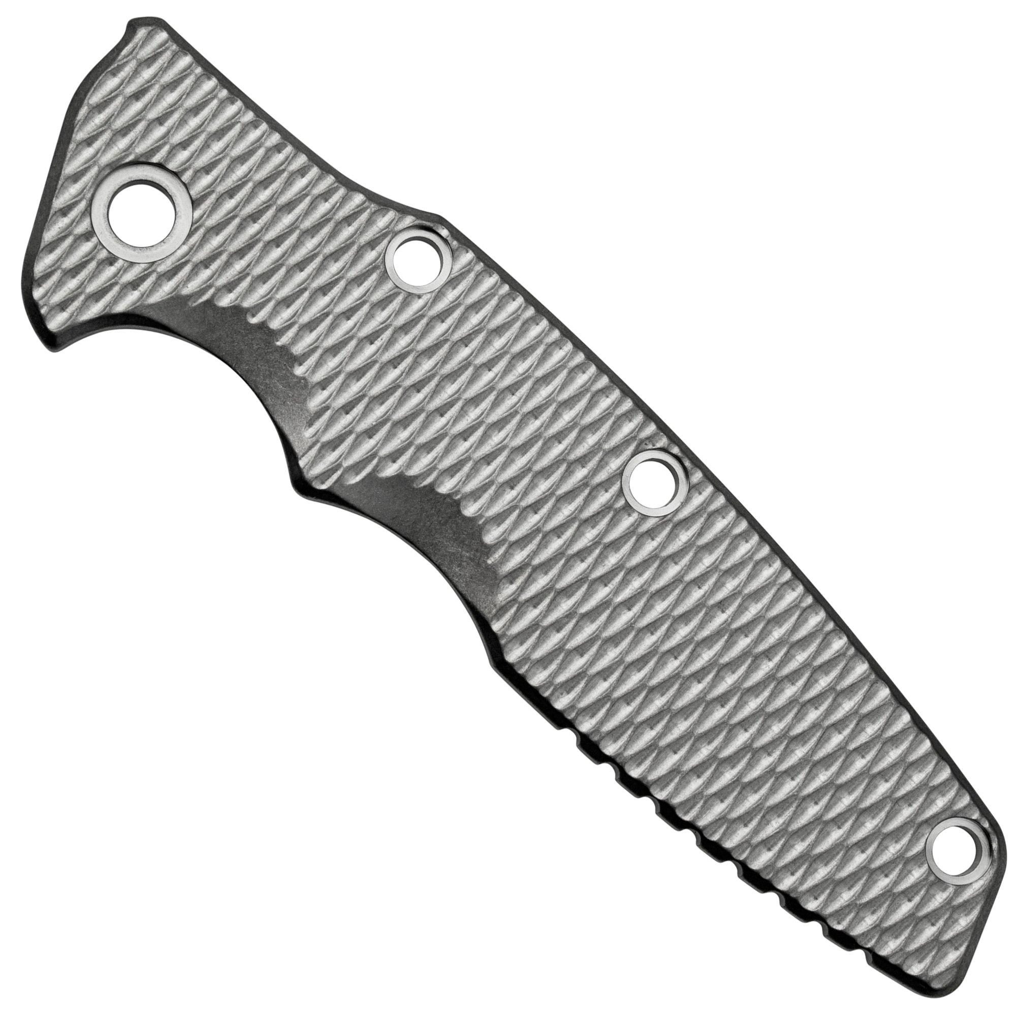 Okładzina Rick Hinderer Eklipse 3.5", Textured Stonewash Titanium