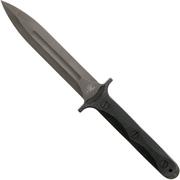 Rick Hinderer EK Dagger 3V DLC, Black Micarta daga de comando