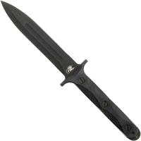 Image pour Rick Hinderer EK Dagger O1 Parkerized, Black Micarta commando poignard