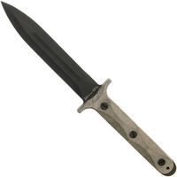 Image pour Rick Hinderer EK Dagger O1 Parkerized, OD Green Micarta commando poignard