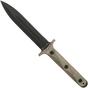 Afbeelding voor Rick Hinderer EK Dagger O1 Parkerized, OD Green Micarta commando dolkmes