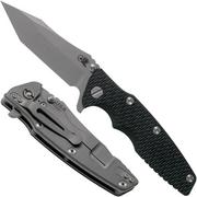 Rick Hinderer Eklipse 3.5” Tanto, CPM 20CV Working Finish, Black G10 couteau de poche