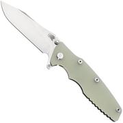 Immagine per Rick Hinderer Eklipse 3.5" Skinny Slicer, Hollow Grind Stonewash Magnacut, Translucent G10, coltello da tasca