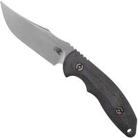 Afbeelding voor Rick Hinderer The Emmett, CPM 20CV, Black Micarta jachtmes