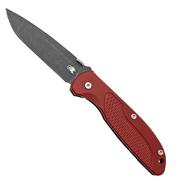 Rick Hinderer FireTac Spanto Battle Black,  Red G10, pocket knife