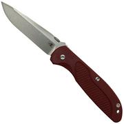 Nóż składany Rick Hinderer FireTac Spanto Stonewash, Red G10