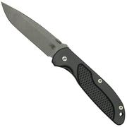 Rick Hinderer Firetac Spanto Acid Stonewash, Working Finish Grey Black G10, zakmes