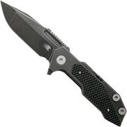 Rick Hinderer Fulltrack Spanto Battle Black S35VN Black G10 pocket knife