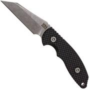 Rick Hinderer FXM 3.5" Wharncliffe, black G10 coltello fisso