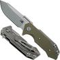 Image for Rick Hinderer Half Track Gen 2, Spearpoint 20CV, OD Green G10, pocket knife