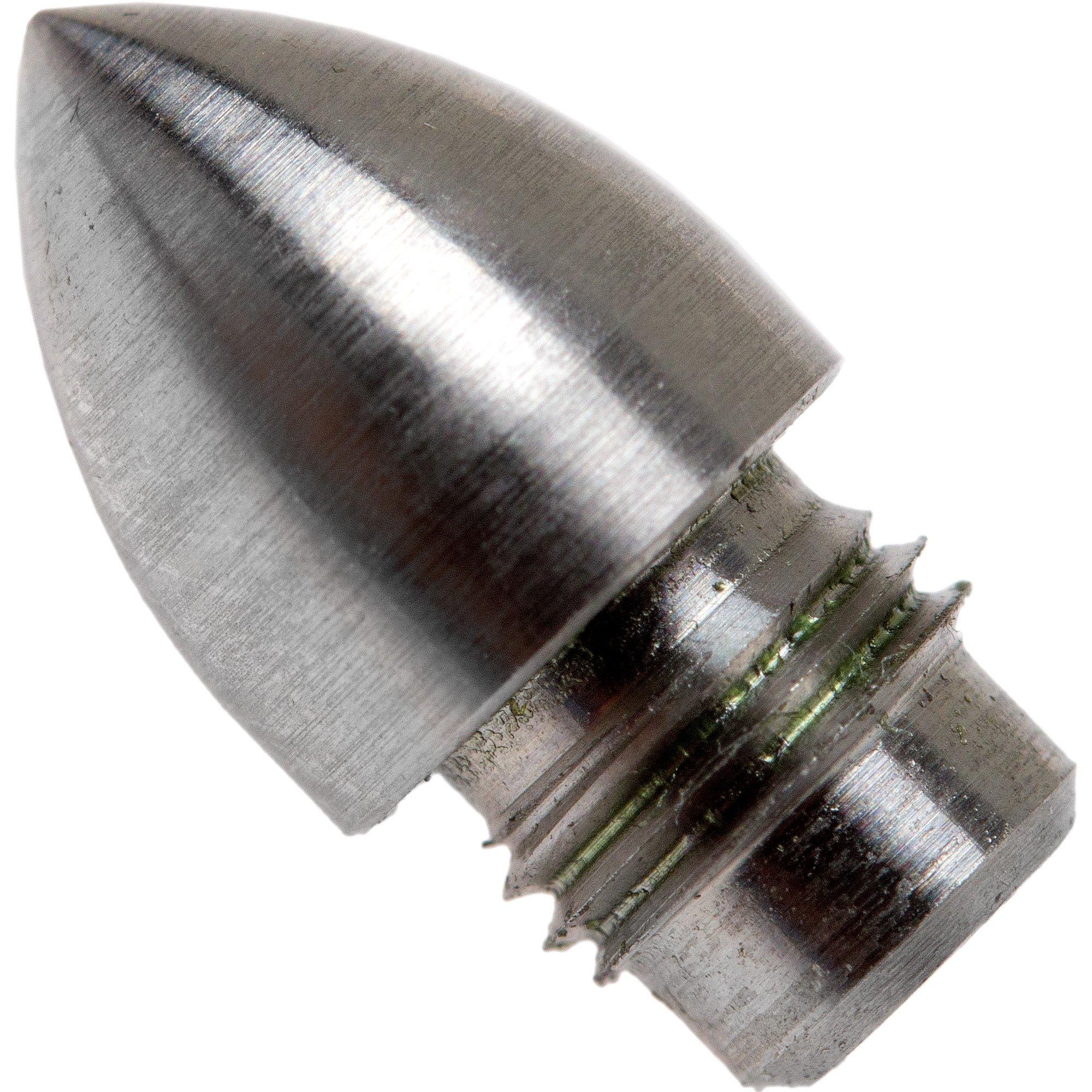 Część zapasowa Rick Hinderer Investigator Bullet End Attachment, Stainless Steel