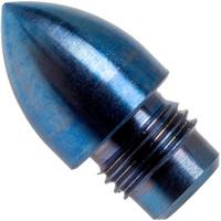 Image pour Rick Hinderer Investigator Bullet End Attachment, Blue Stonewash Titanium